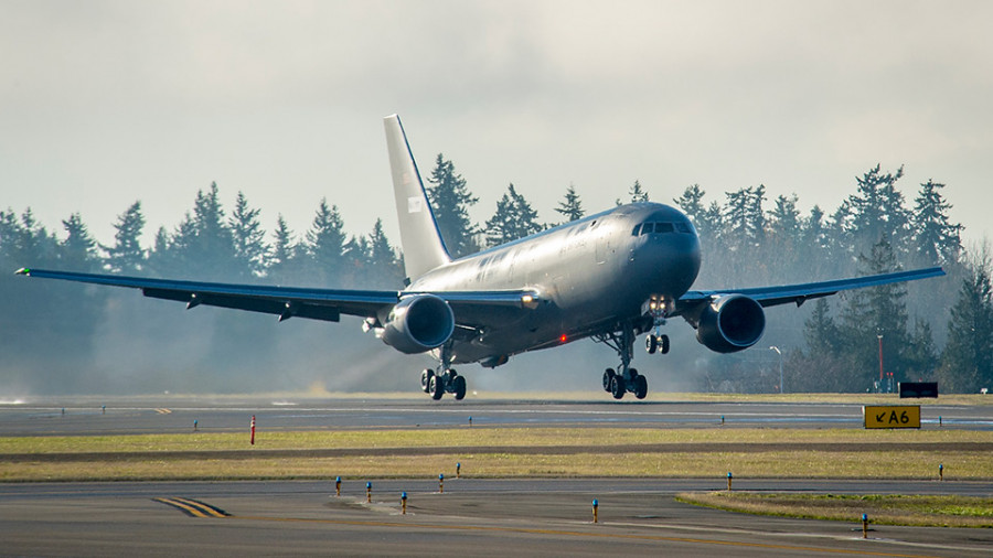 Avión cisterna KC-46. Foto: Boeing