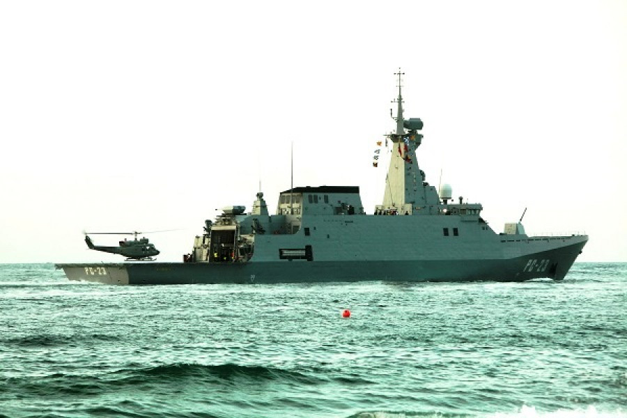 Patrullero oceánico Yecuana´ PO-13 ostentnado su antiguo numeral de casco. Foto: Agencia Venezolana de Noticias.