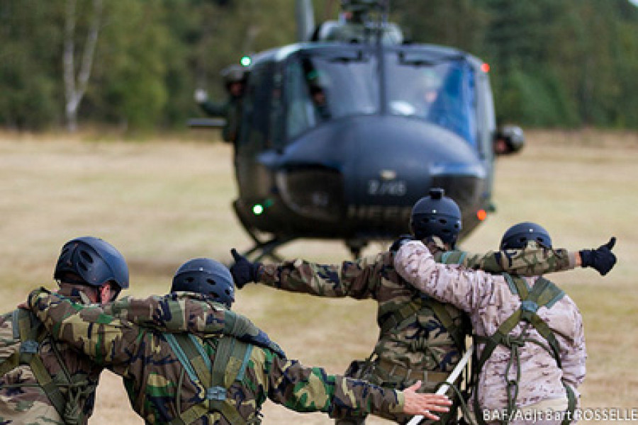 Ejercicio militar europeo. Foto: EDA