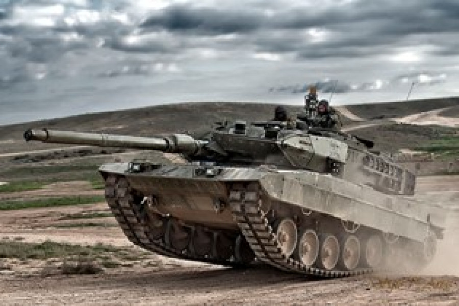 Carro de combate Leopardo 2E. Foto: Ejército de Tierra