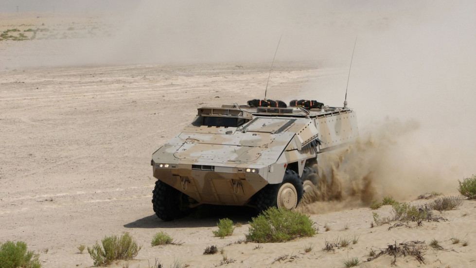 Blindado Boxer 8x8. Foto: Rheinmetall