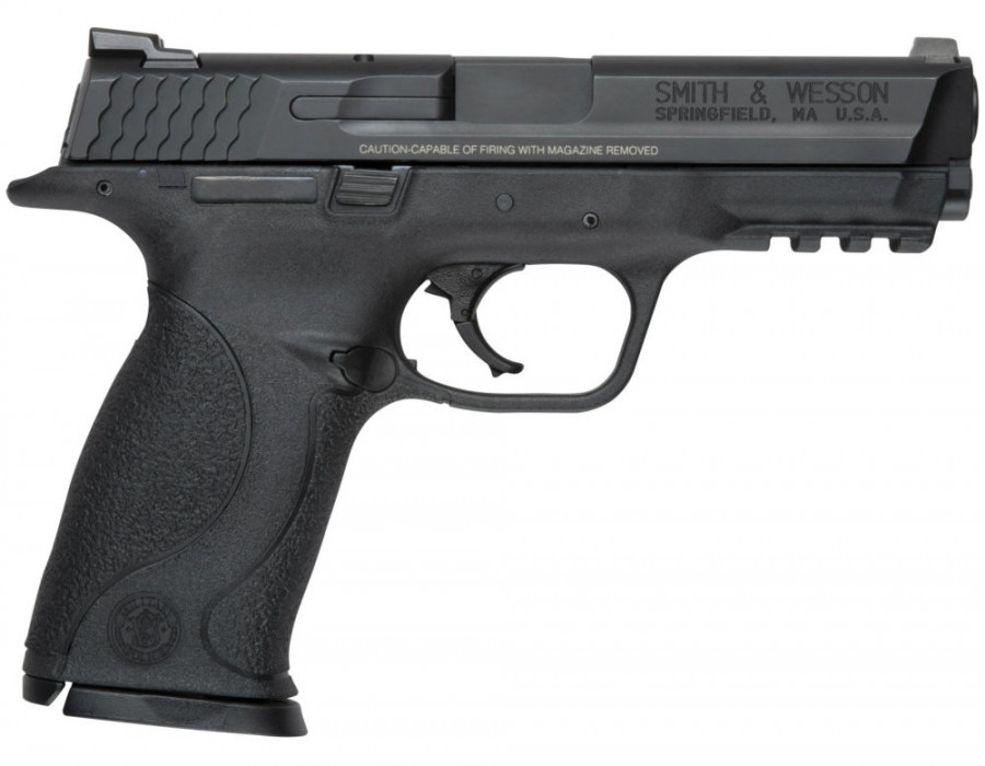 La pistola M&P9 de Smith & Wesson es utilizada por la Avsec de la DGAC. Foto: Smith & Wesson