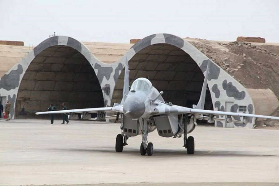 Avión de caza MiG-29 peruano. Foto: Fuerza Aérea del Perú.