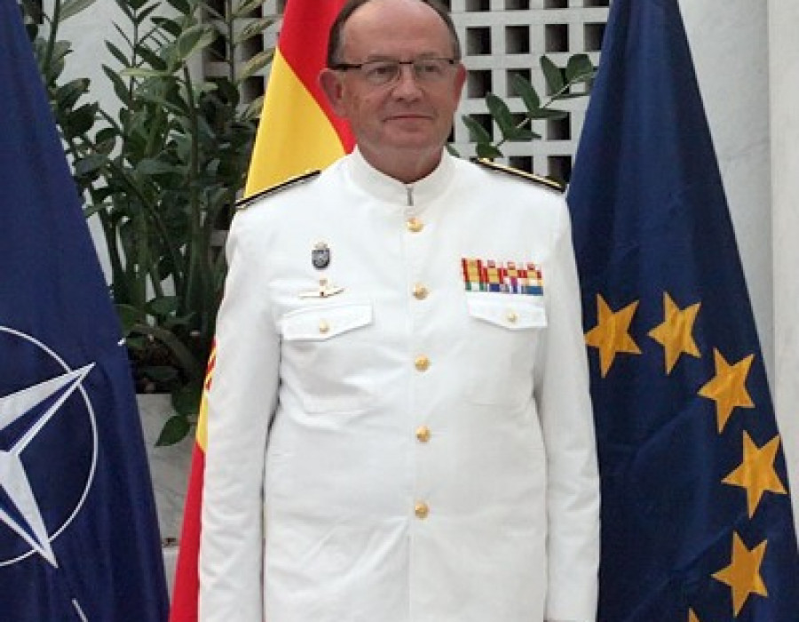 Almirante Jose Luis Urcelay. Foto: Emad