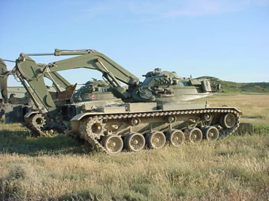M-60 de Zapadores. Foto: Ejército de Tierra