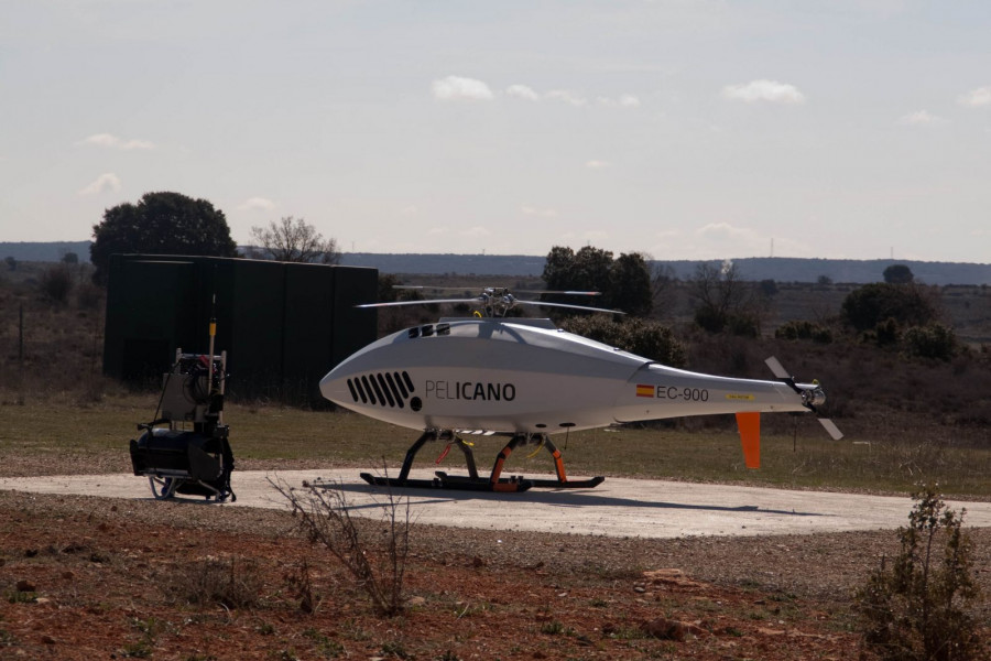 UAV  Pelícano de Indra. Foto: Indra