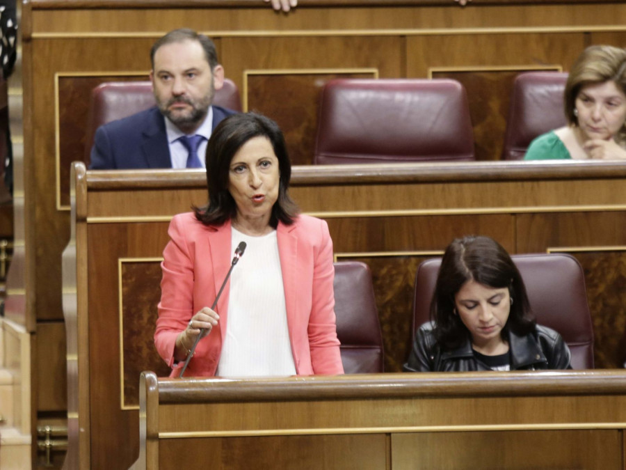 Margarita Robles en una intervención en la Cámara Baja. Foto: Congreso de los Diputados