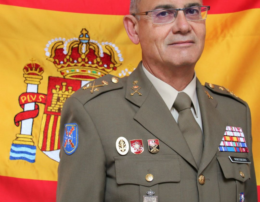 General de División Juan Montenegro Álvarez de Tejera. Foto: MDE