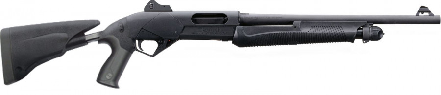 Escopeta de corredera Super Nova calibre 12. Foto: Benelli Armi S.p.A