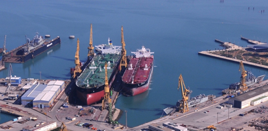 Instalaciones de Navantia en Cádiz. Foto: SEPI