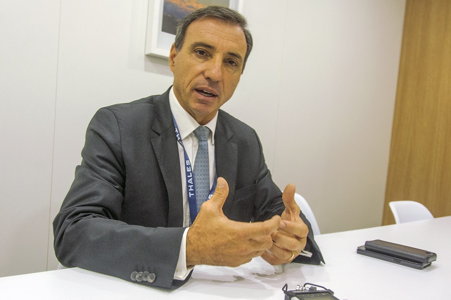 Ruben Lazo, vicepresidente da Thales Latin America. Foto: Infodefensa.