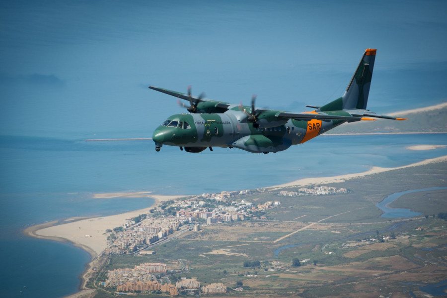 Imagen del Airbus C295 de Búsqueda y Rescate. Foto: Airbus