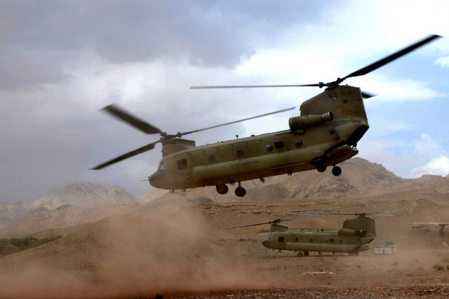 Helicóptero Chinook del Ejército de Estados Unidos. Foto: US Army