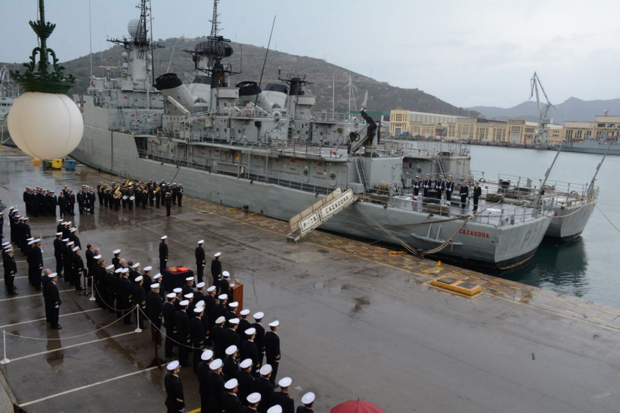 Patrullero Cazadora. Foto: Armada española