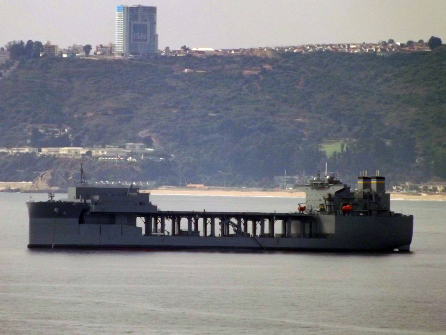 El USNS Hershel 