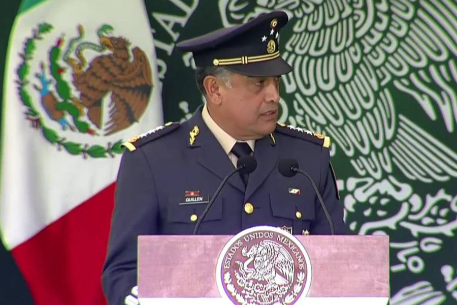 El General de división Raúl David Guillén Altuzar, Comandante de la XI Región Militar. Foto Sedena