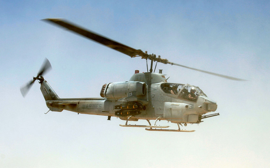 AH-1W Super Cobra. Foto: Cuerpo de Infantería de Marina de Estados Unidos
