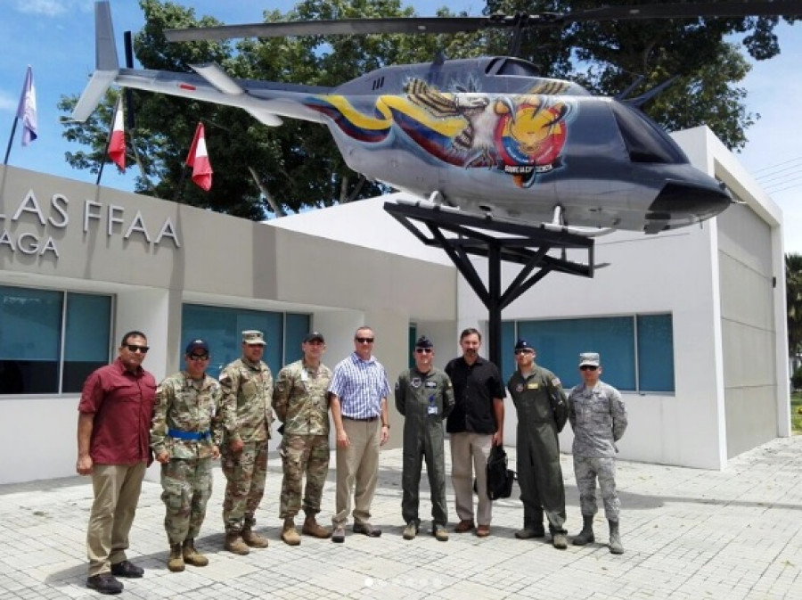 La delegación estadounidense en la Ehfup. Foto FAC