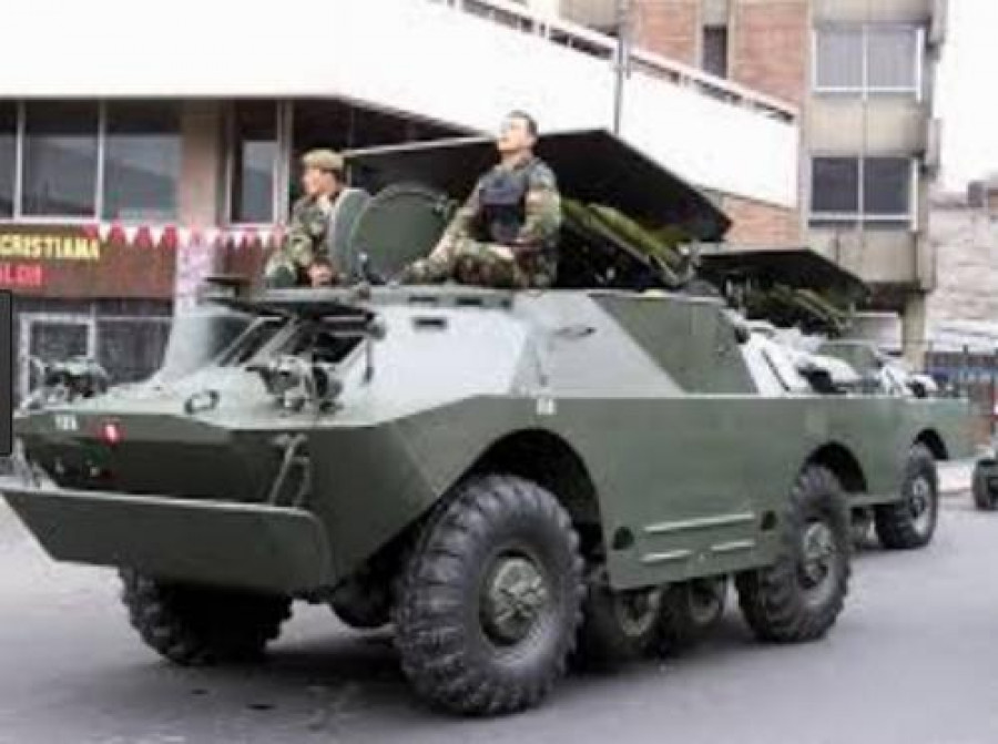 BRDM-2 del Ejército del Perú. Foto: Foro Perú Defensa