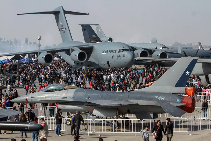 Día de visita del público en general en Fidae 2018. Foto: Fidae.