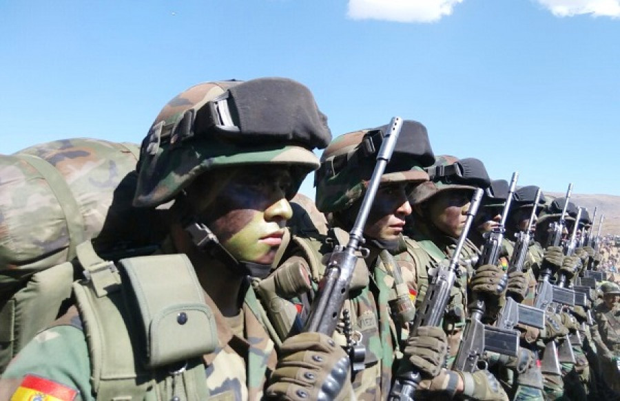 Las Fuerzas Armadas de Bolivia adelantan varios proyectos de equipamiento. Foto: Agencia Boliviana de Información.