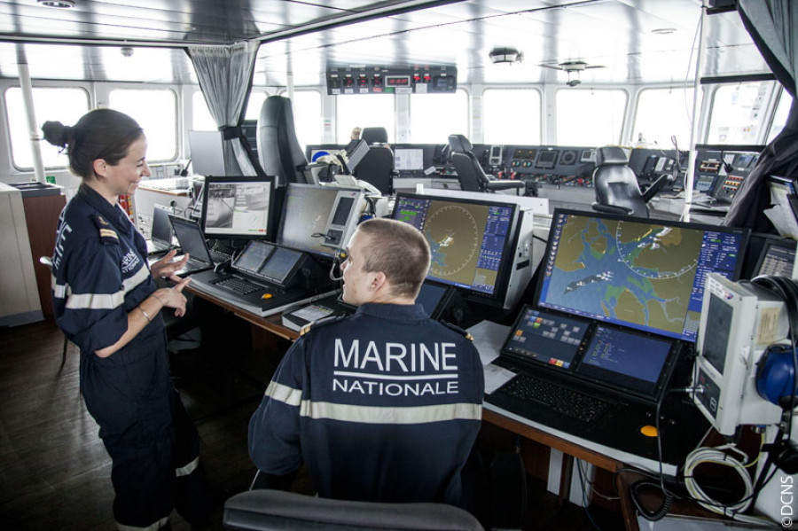 Personal de la Marina de Francia. Foto: Naval Group