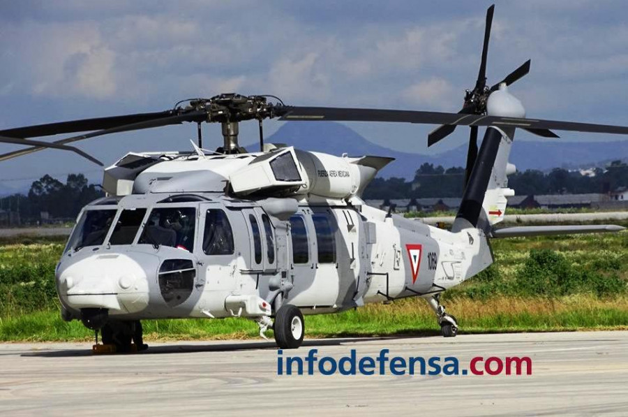 Helicóptero UH-60M de la Fuerza Aérea mexicana. Imagen: JAQC.