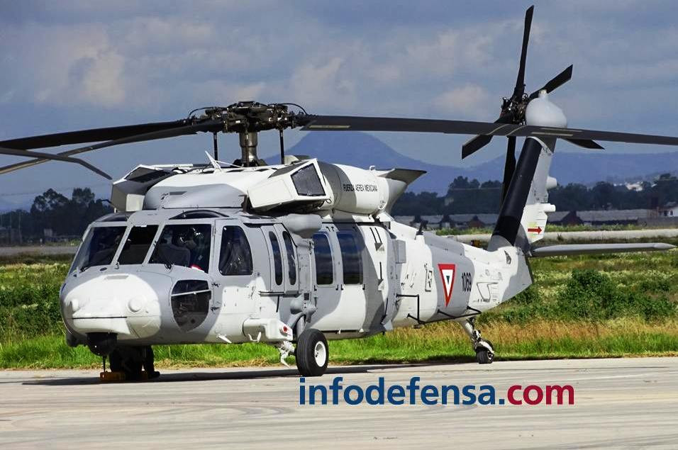 Helicóptero UH-60M de la Fuerza Aérea mexicana. Imagen: JAQC.