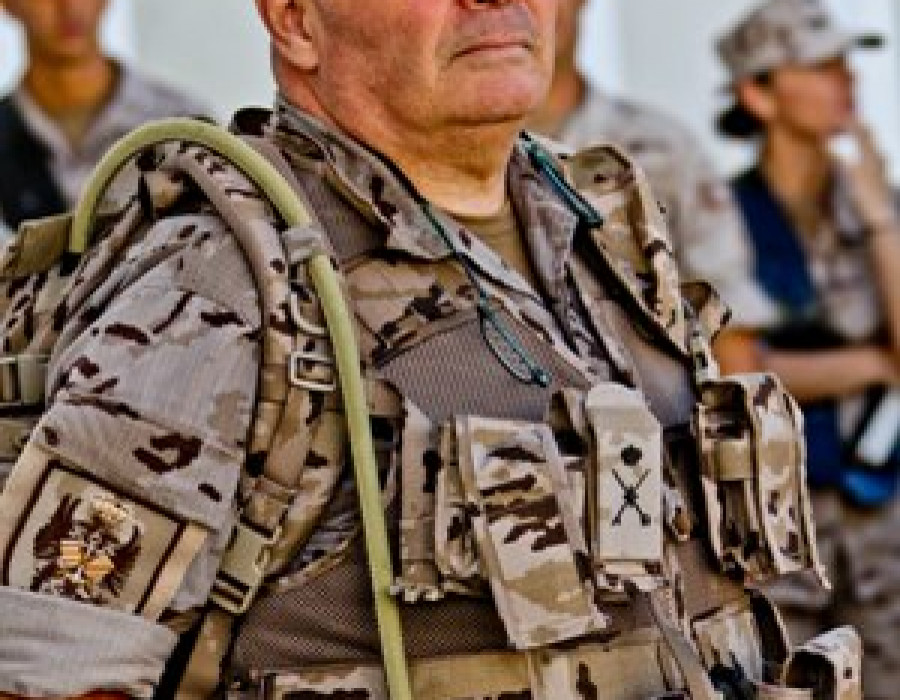 Comandante jefe de la Infantería de Marina, general de división Antonio Planells. Foto: Armada española