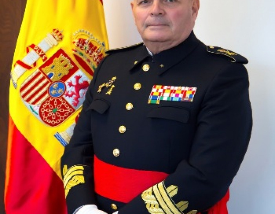 Comandante jefe de la Infantería de Marina, general de división Antonio Planells. Foto: Armada española