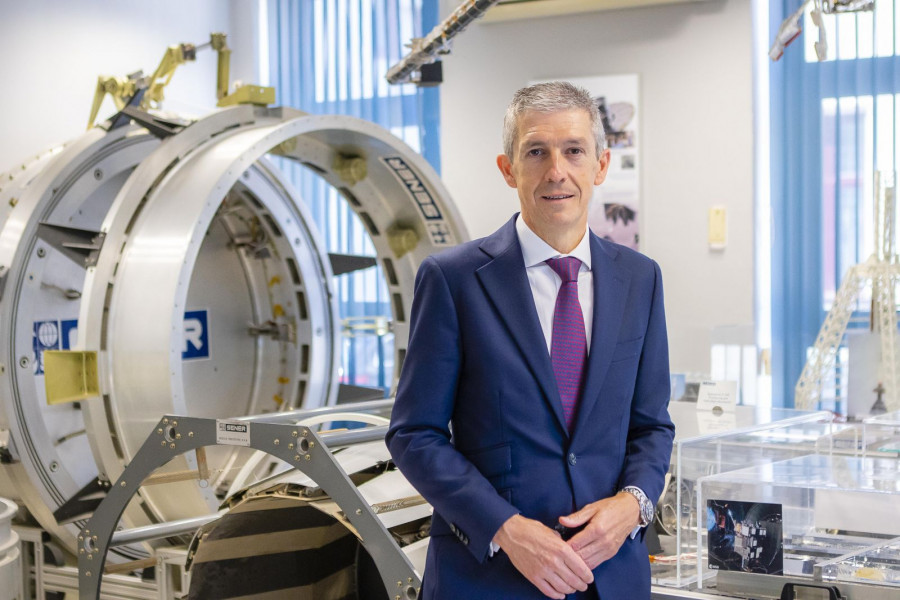 José Julián Echevarría, director general del área Aeroespacial de Sener. Foto: Sener.