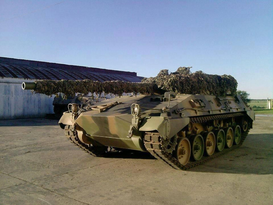 Imagen de un TAM argentino. Foto: Ejército Argentino
