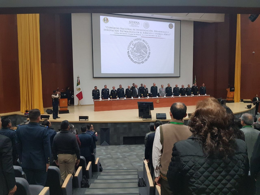 Congreso Nacional de Investigación, Desarrollo e Innovación Tecnológica. Foto Sedena