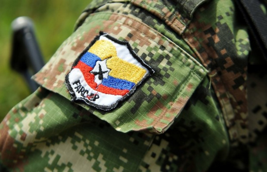 Banderín de  las Farc-ep