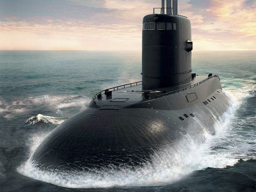 Submarino ruso Project 636, modelo por el cual podría estar interesada Venezuela. Foto: Rosoboronexport.