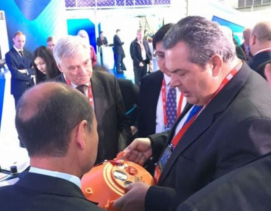 Visita a SAES de ministros de Kazajistán. Foto: SAES