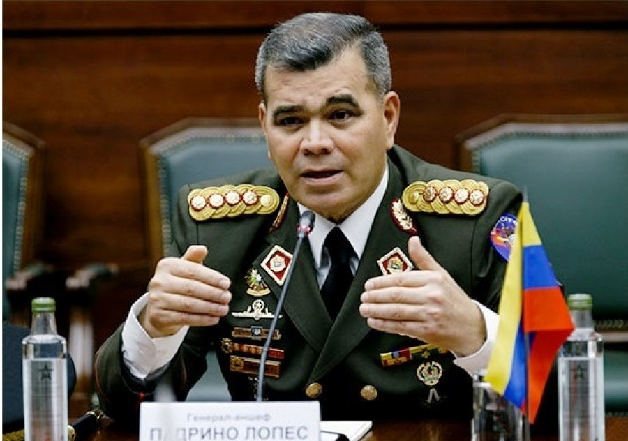 El general Padrino López durante su reciente visita a Moscú. Foto: Ministerio de Defensa de la Federación Rusa.