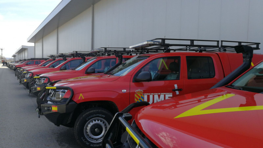 Nuevo lote de vehículos Volkswagen Amarok. Foto: UME