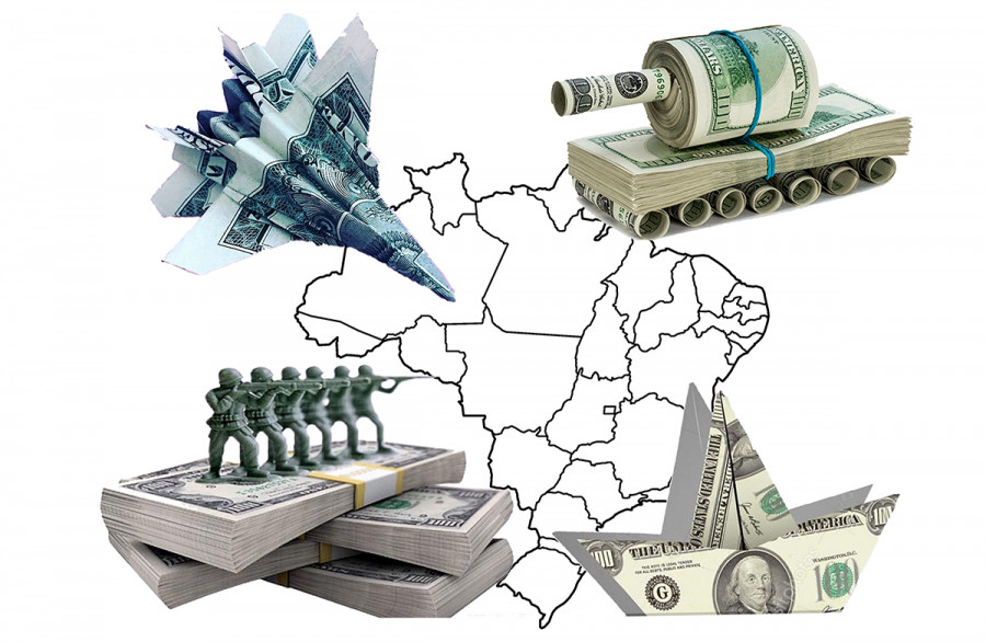 Orçamento da Defesa em 2018: corte de 17 e Programas Estratégicos em risco.
