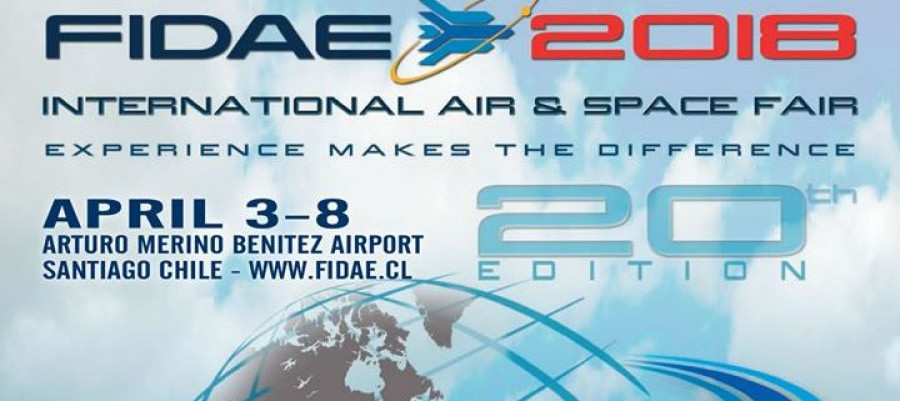 Presentación de la Feria Internacional del Aire y del Espacio, edición 2018. Foto: Fidae.