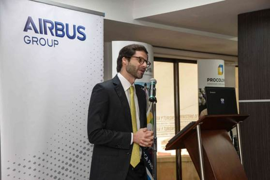 Airbus en el Consejo Aeronáutico. Foto Dinero.com
