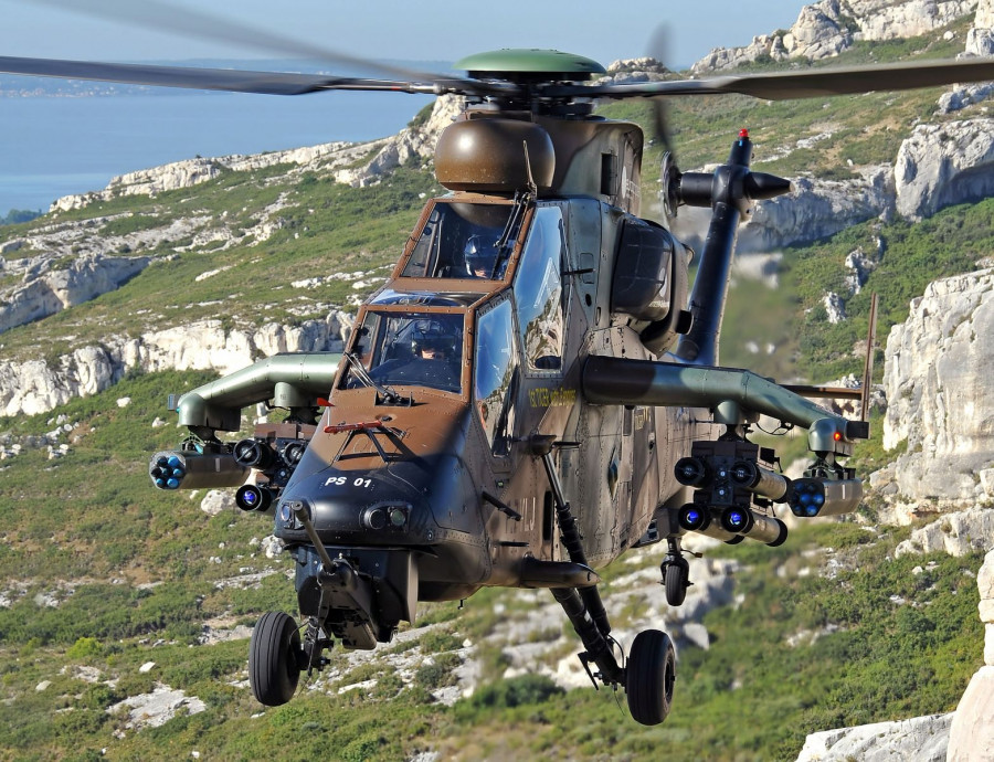 Helicóptero Tigre HAD francés. Foto: Anthony Pecchi  Airbus Helicopters
