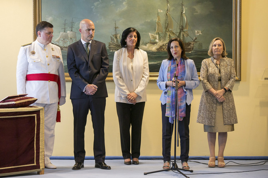 Toma de posesión de altos cargos del Ministerio de Defensa. Foto: Ministerio de Defensa
