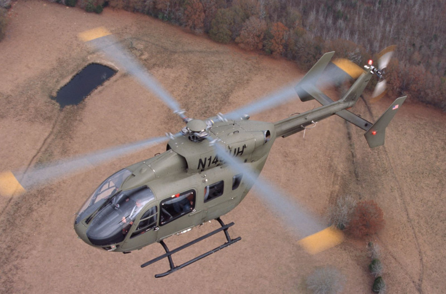 Helicóptero UH-72 Lakota del Ejército de Estados Unidos. Foto: Airbus Helicopters