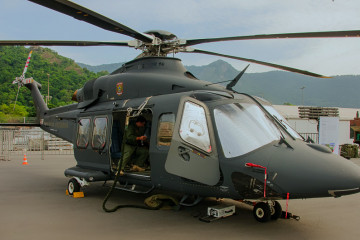 Helicóptero AW139. Foto: Roberto Caiafa  Infodefensa.com