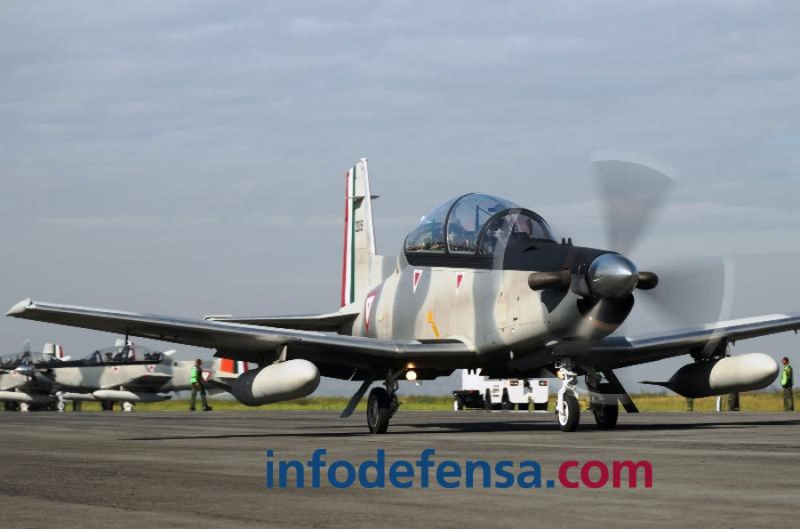 Las operaciones aéreas en la Base Aérea Militar N° 1. Foto: Leonardo Atilano.