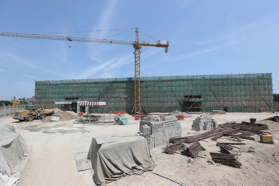 Nueva sede del COEN en proceso de construcción en Lima. Foto: Ministerio de Defensa del Perú.