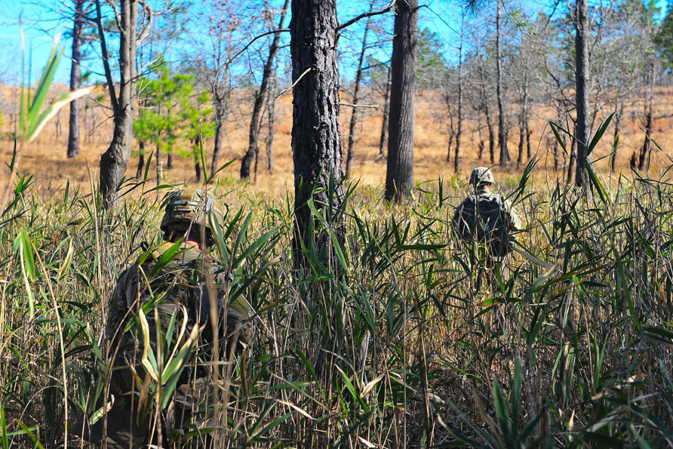 Soldados estadounidenses durante un entrenamiento. Foto: US Army
