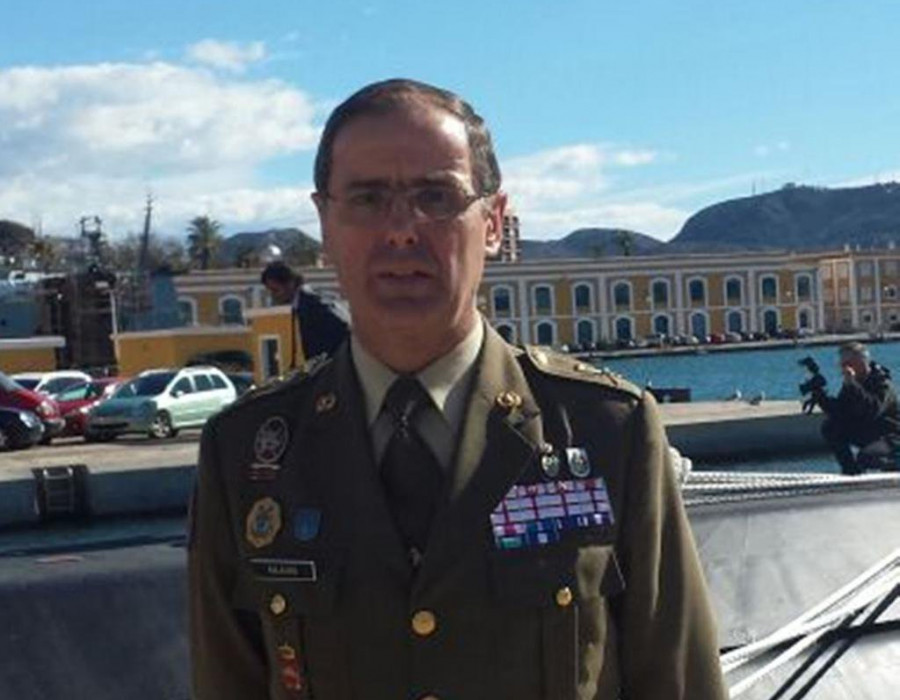 El general Carlos Gabriel Palacios. Foto: Ejército de Tierra Comgemel