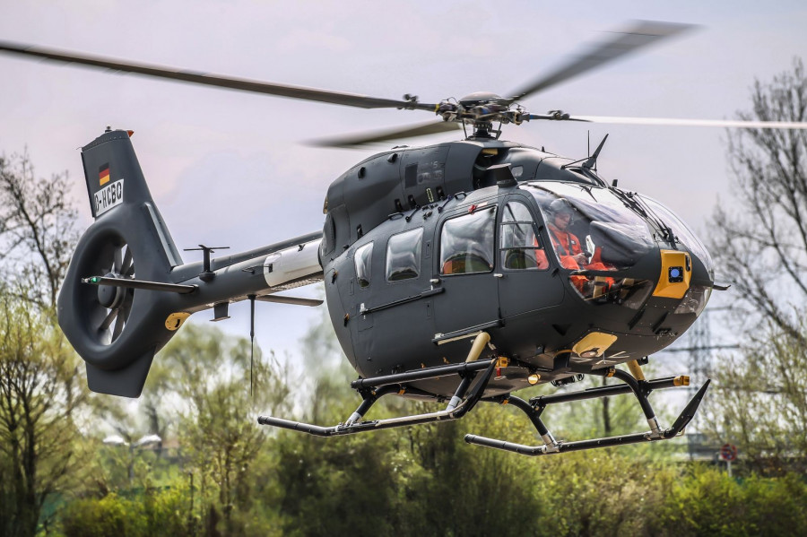 Helicóptero H145M alemán. Foto: Airbus Helicopters